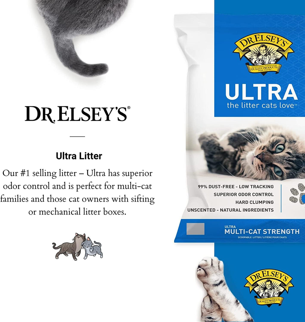 Clumping Clay Cat Litter 40 lb. Bag T892230