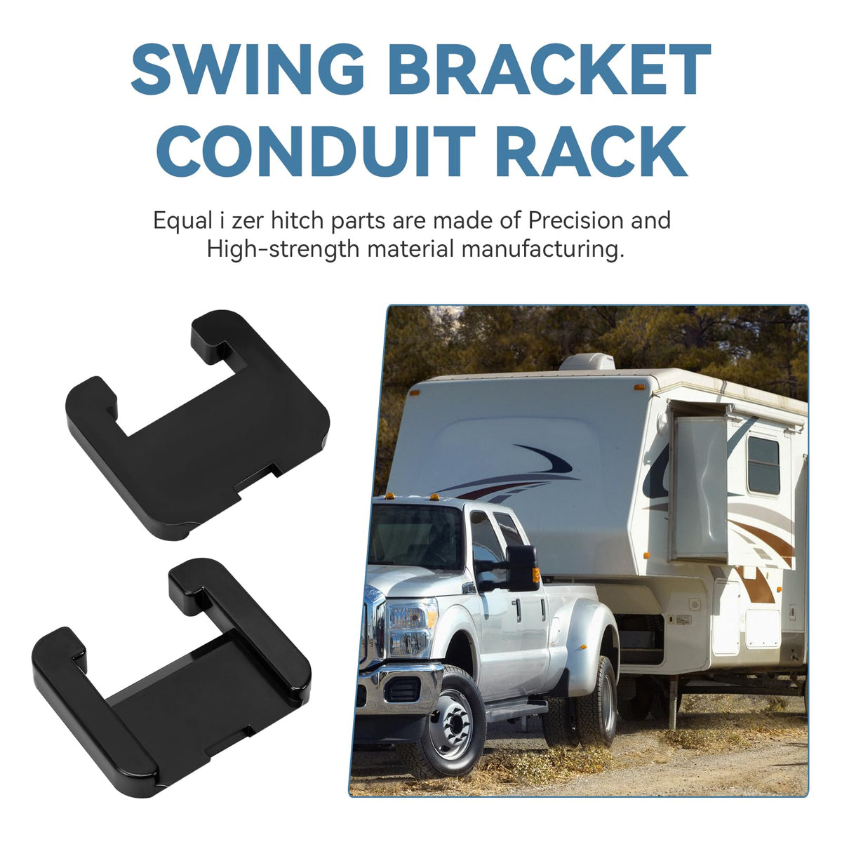 2 Pcs Hitch Sway Bracket Jacket O123
