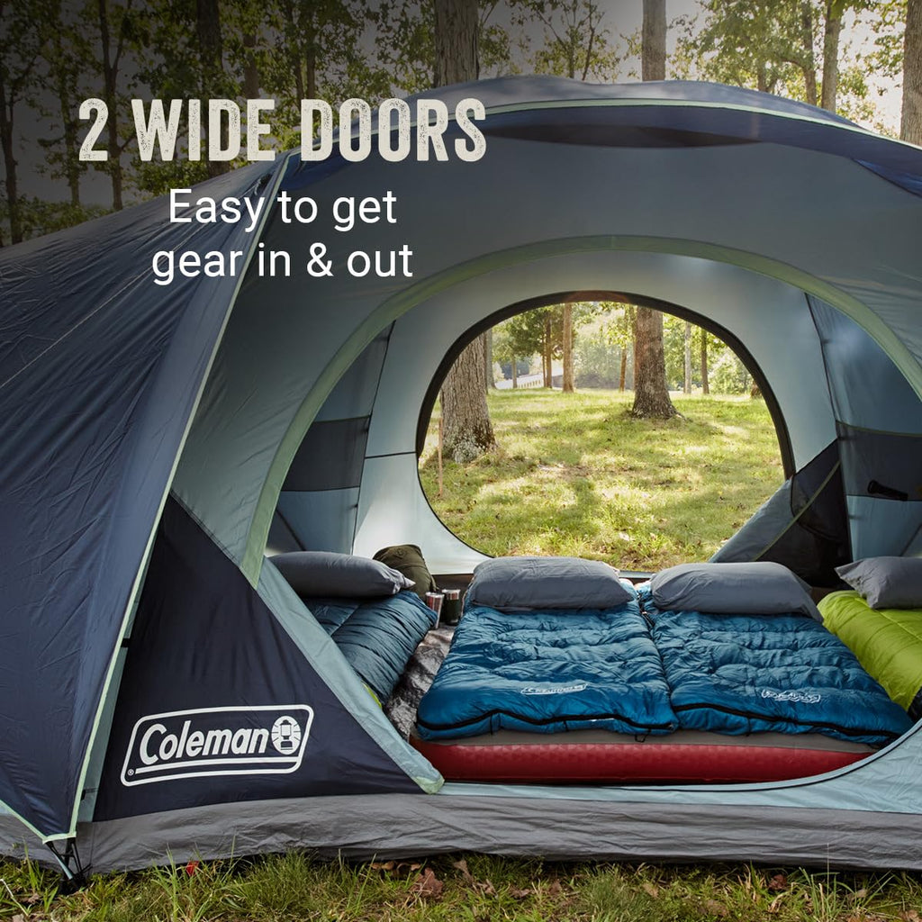 Large Family Tent with Rainfly & Carry Bag I127