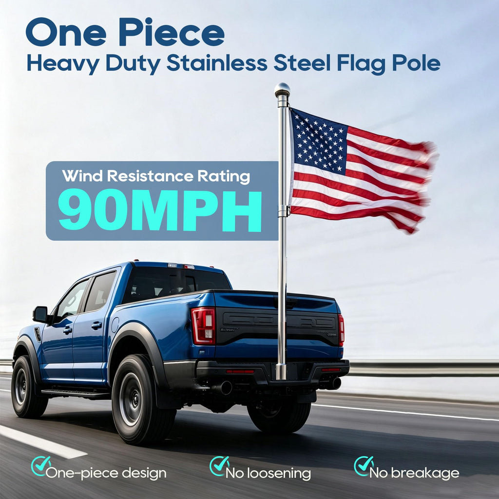 5FT One-Piece Flagpole 2-Pack R188