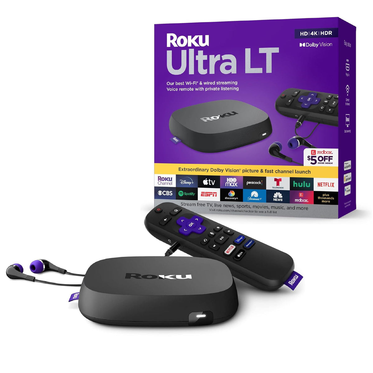 4K HDR Streaming Player with HDMI Cable M80509