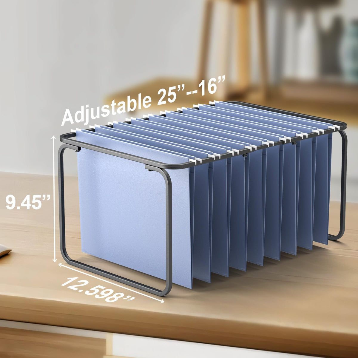 2 Set Adjustable Hanging File Folder Frame P6093