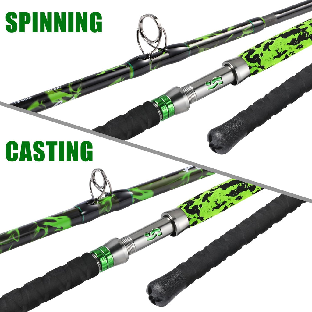 Carbon Fishing Rod with Solid Tip W79564