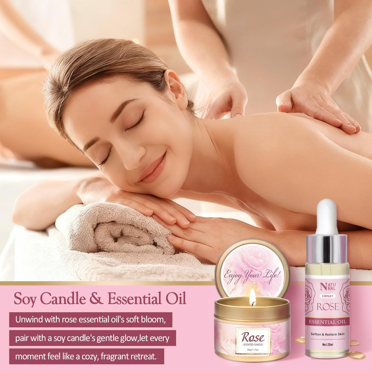12 PCS Relaxing Spa Basket Q969001