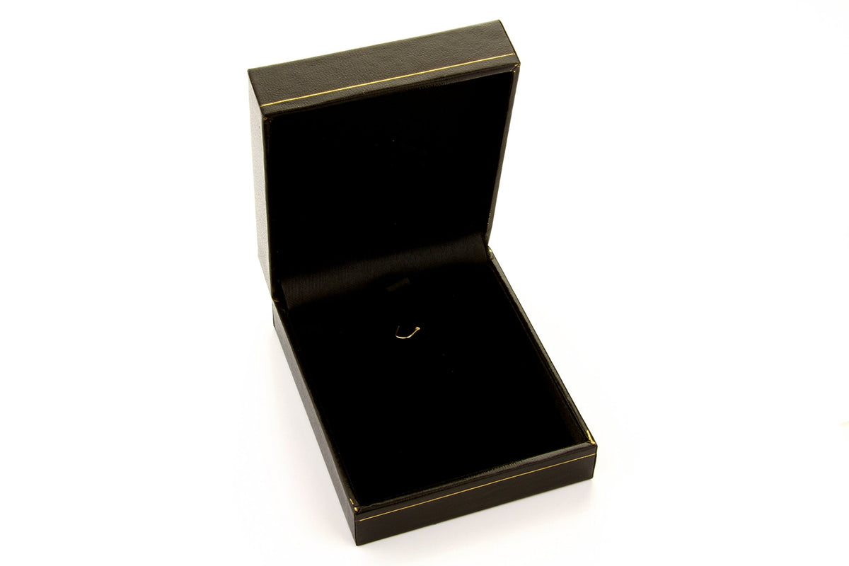 14k Yellow Gold Solid Cuban Curb Chain Necklace I366872