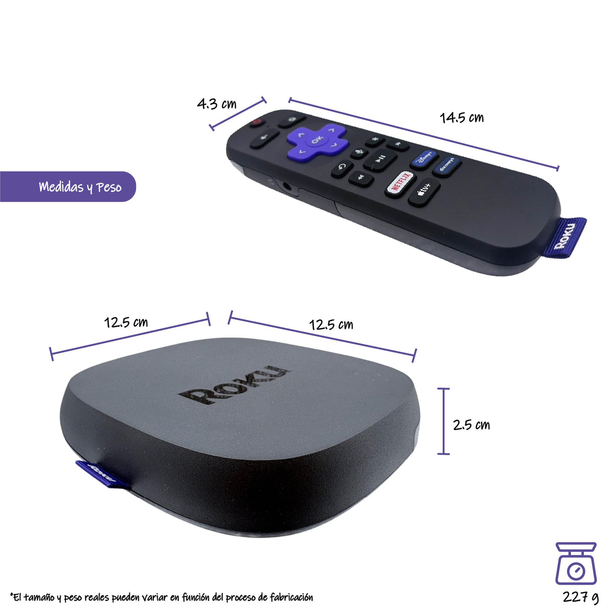4K HDR Streaming Player with HDMI Cable M80509