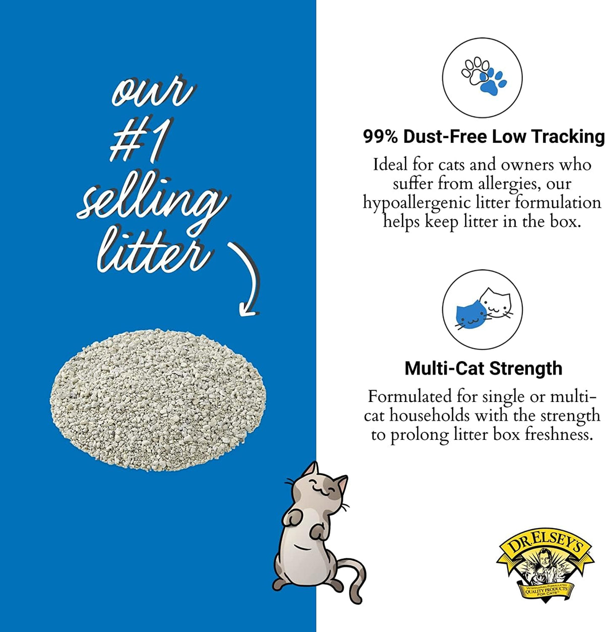 Clumping Clay Cat Litter 40 lb. Bag T892230