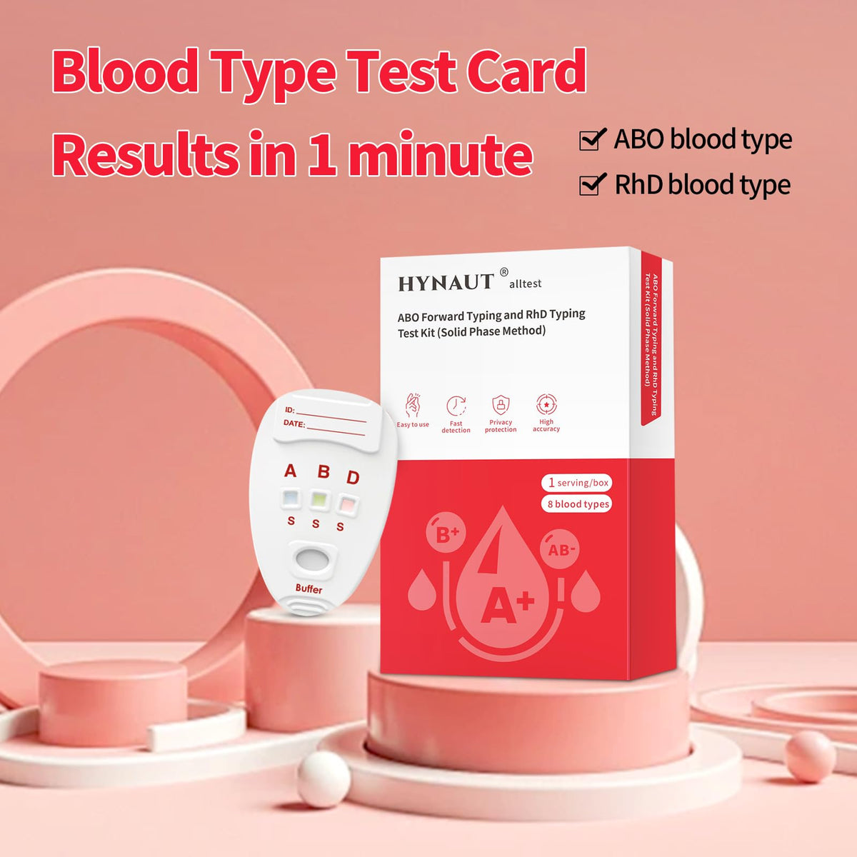 Blood Group Testing Kit Complete Set A96053