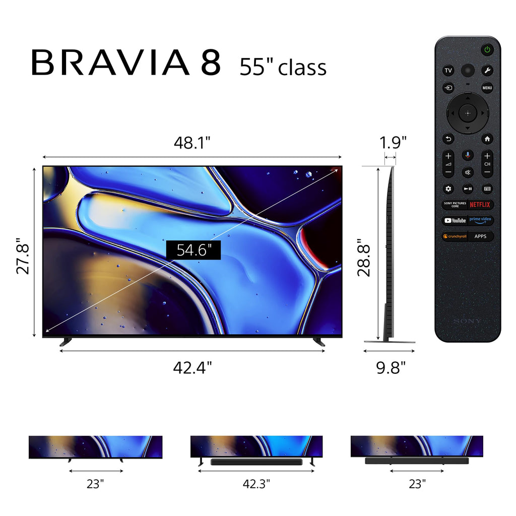 55 Inch OLED 4K HDR Smart Google TV Q62125