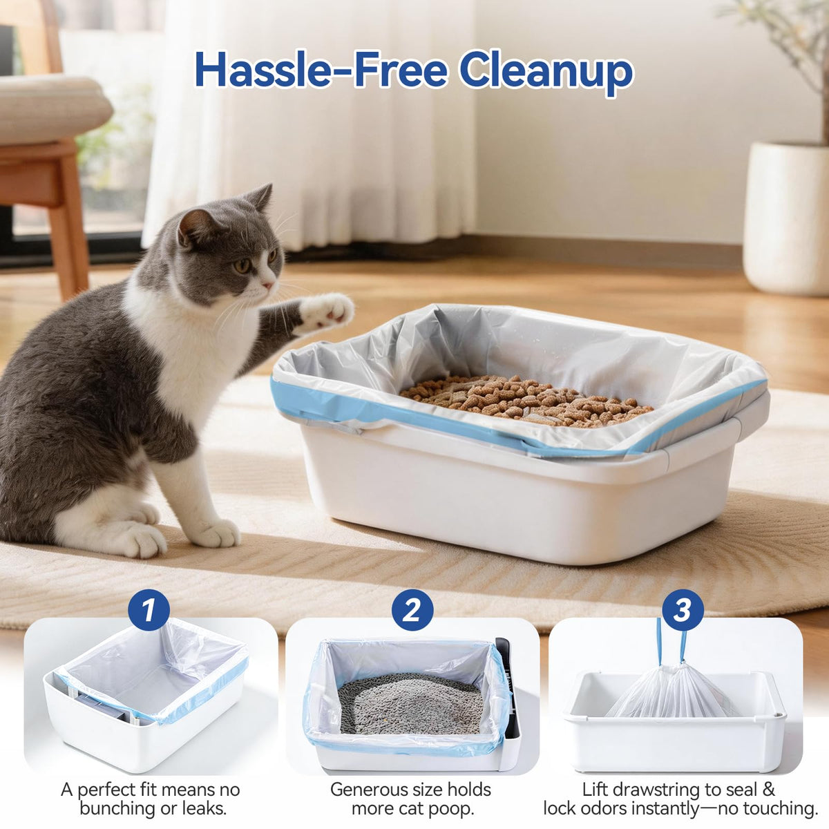 Automatic Litter Box Bags 26"x11.8" V80646