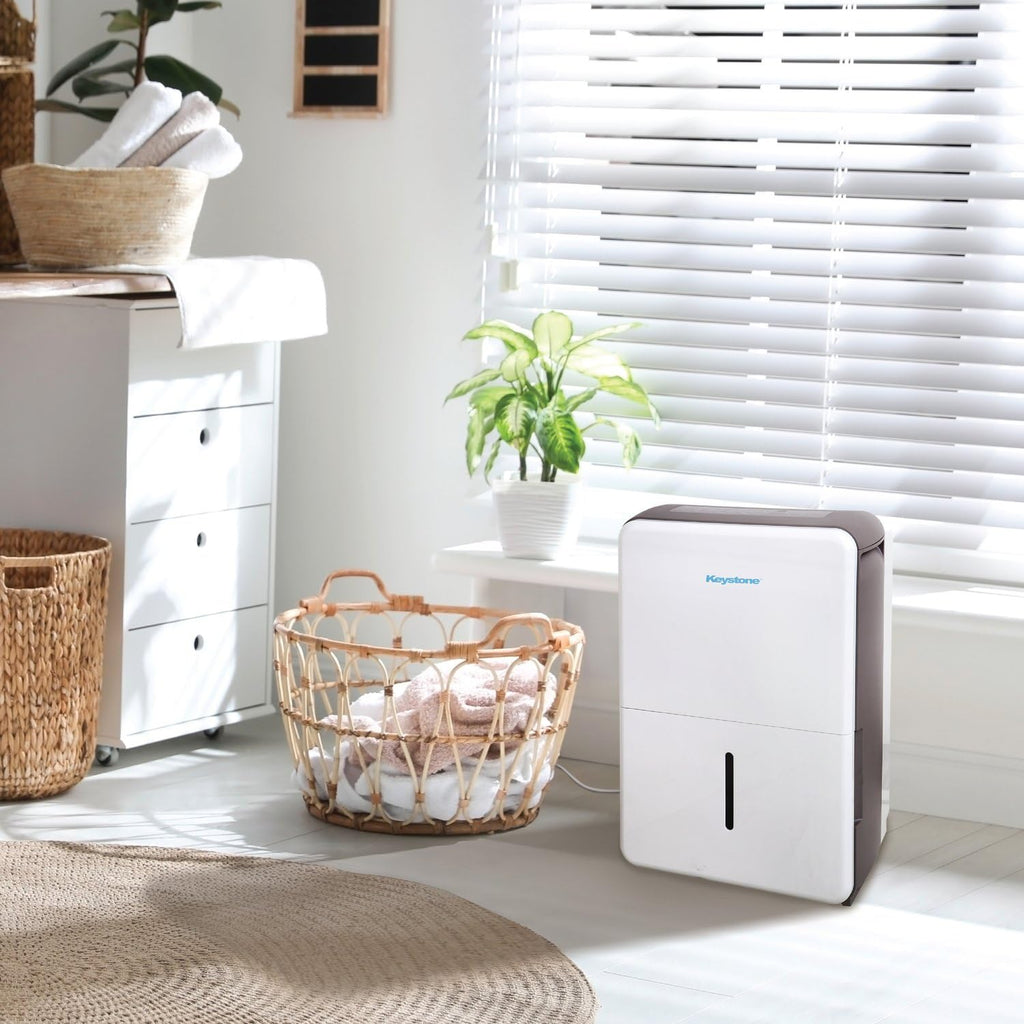 50-Pint Portable Dehumidifier with Auto-Shutoff and Timer B18035