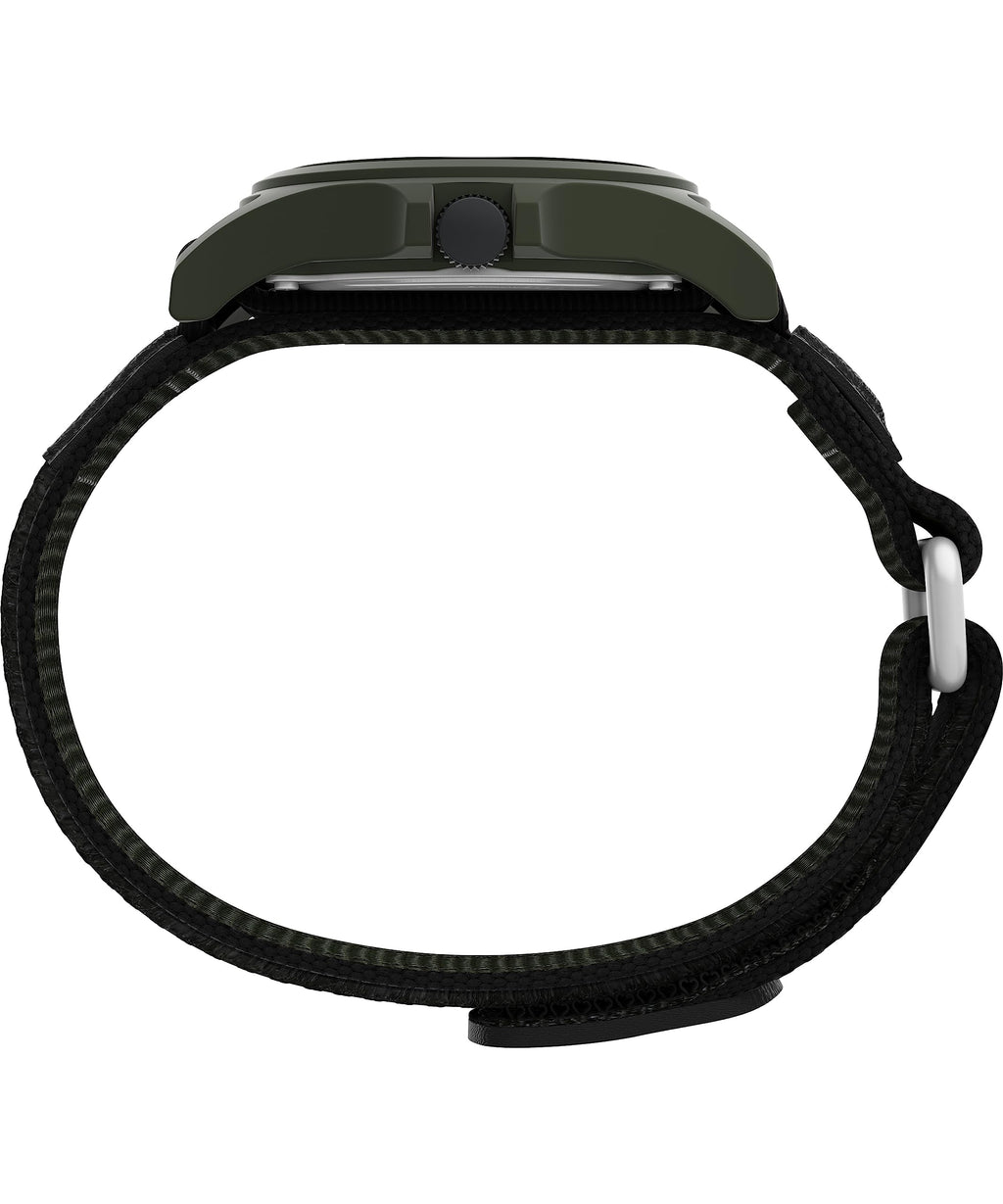 Black Fastwrap Cream Dial Green Case Watch N795