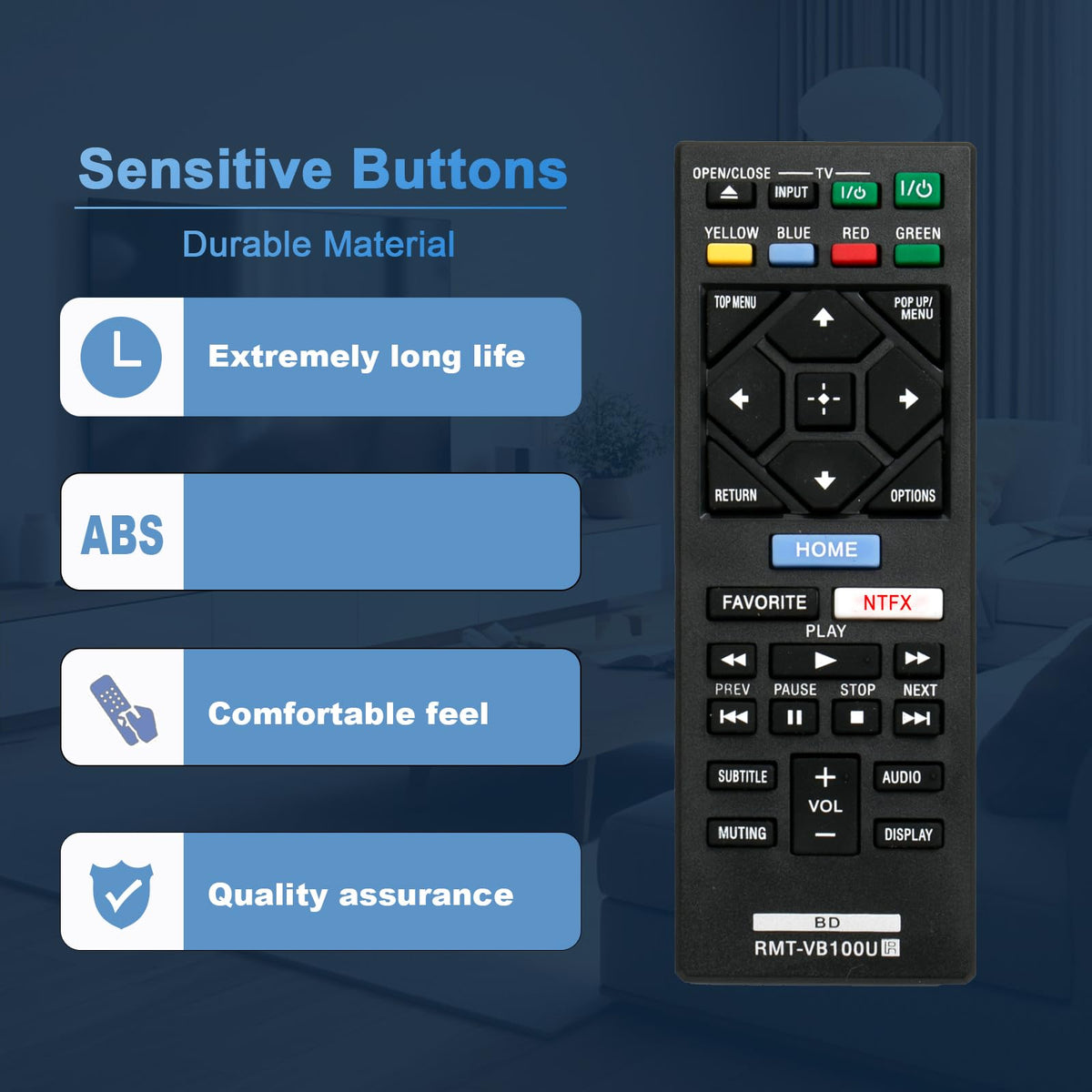 DVD Remote N286