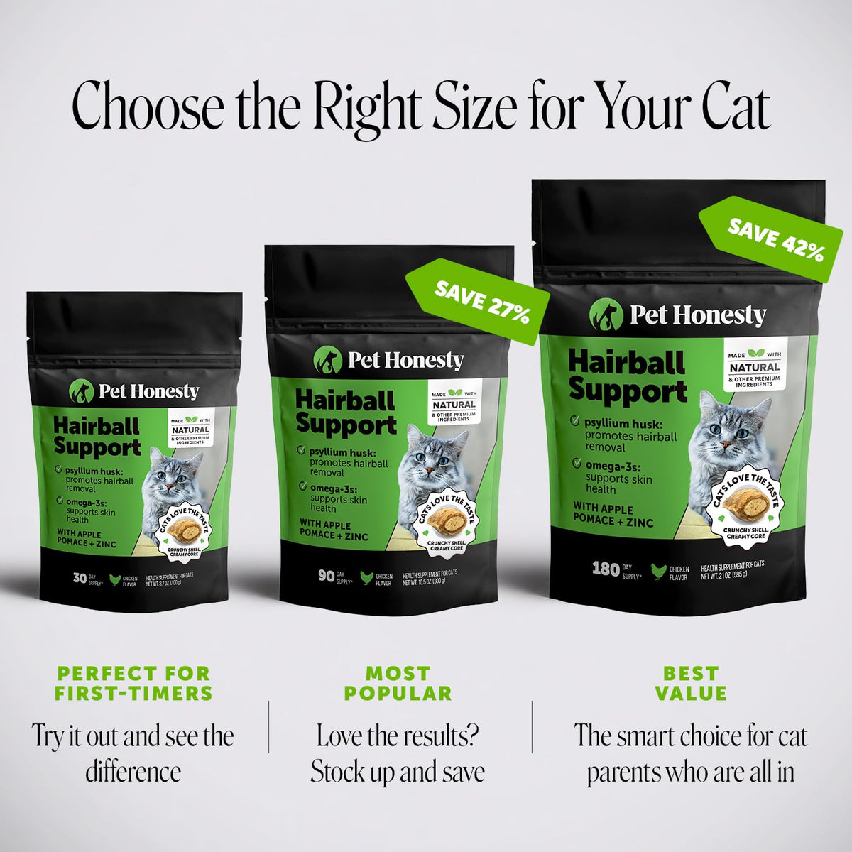 Chicken Cat Hairball Remedy Chews Y86206