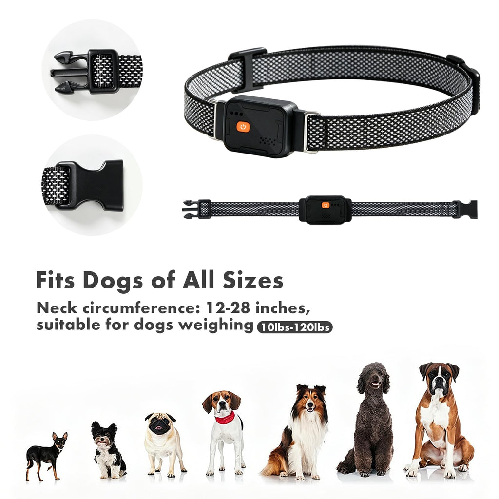 GPS Dog Collar & Pet Tracker Black T559