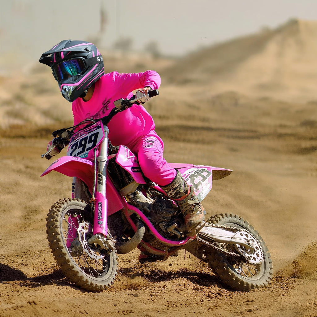 Kids DOT Approved Full Face Motocross Helmet D1581