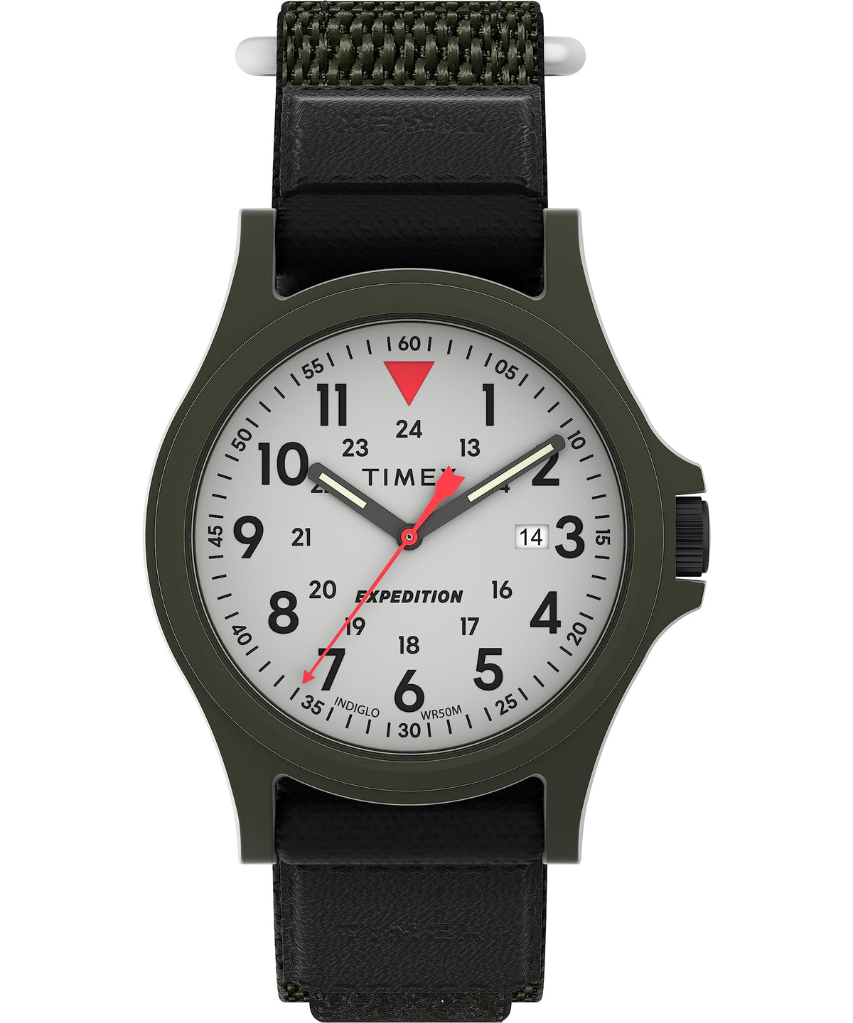 Black Fastwrap Cream Dial Green Case Watch N795