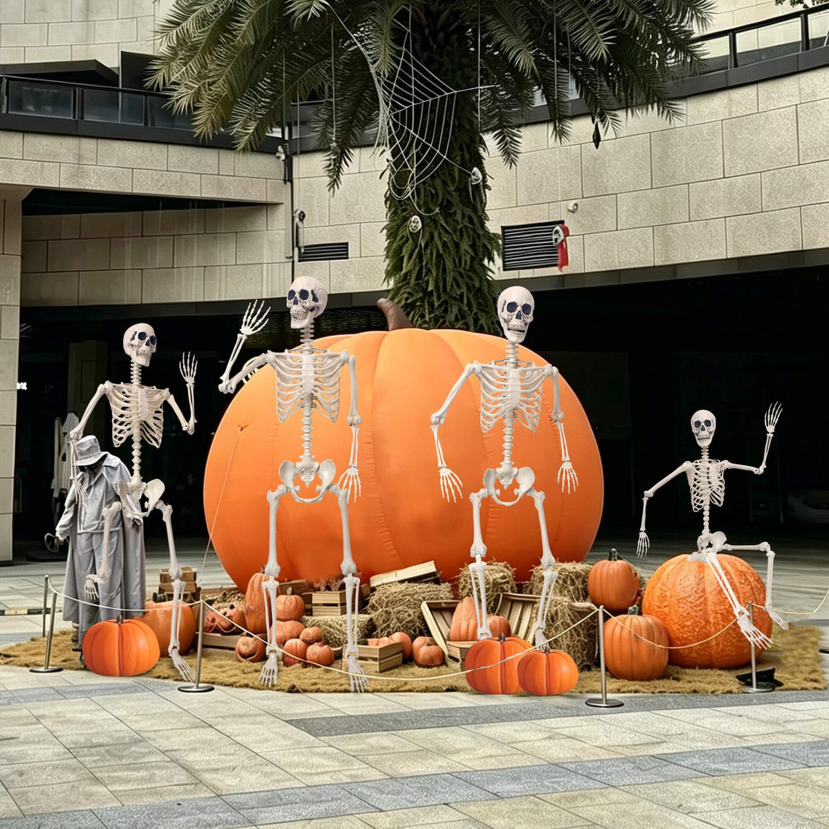 5.4Ft Movable Joints Plastic Skeleton Q269496