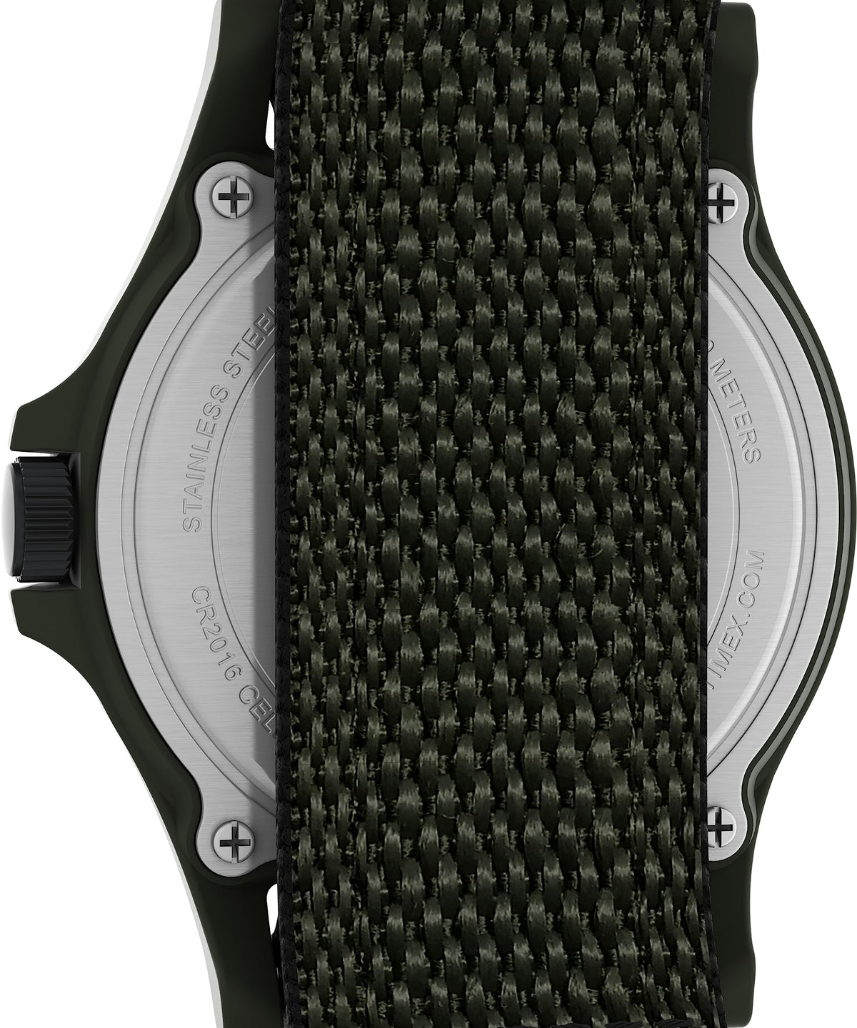 Black Fastwrap Cream Dial Green Case Watch N795