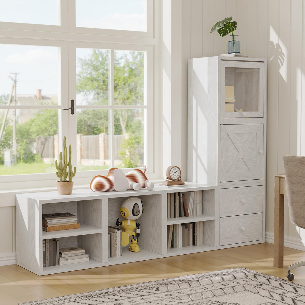 Pure White Cube Storage Organizer T5570