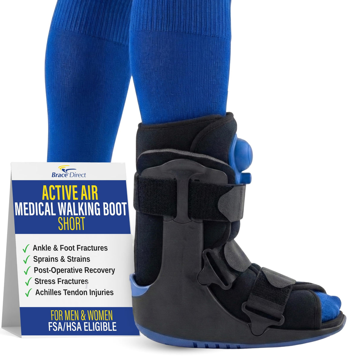 Lightweight Pneumatic Walking Boot M4629