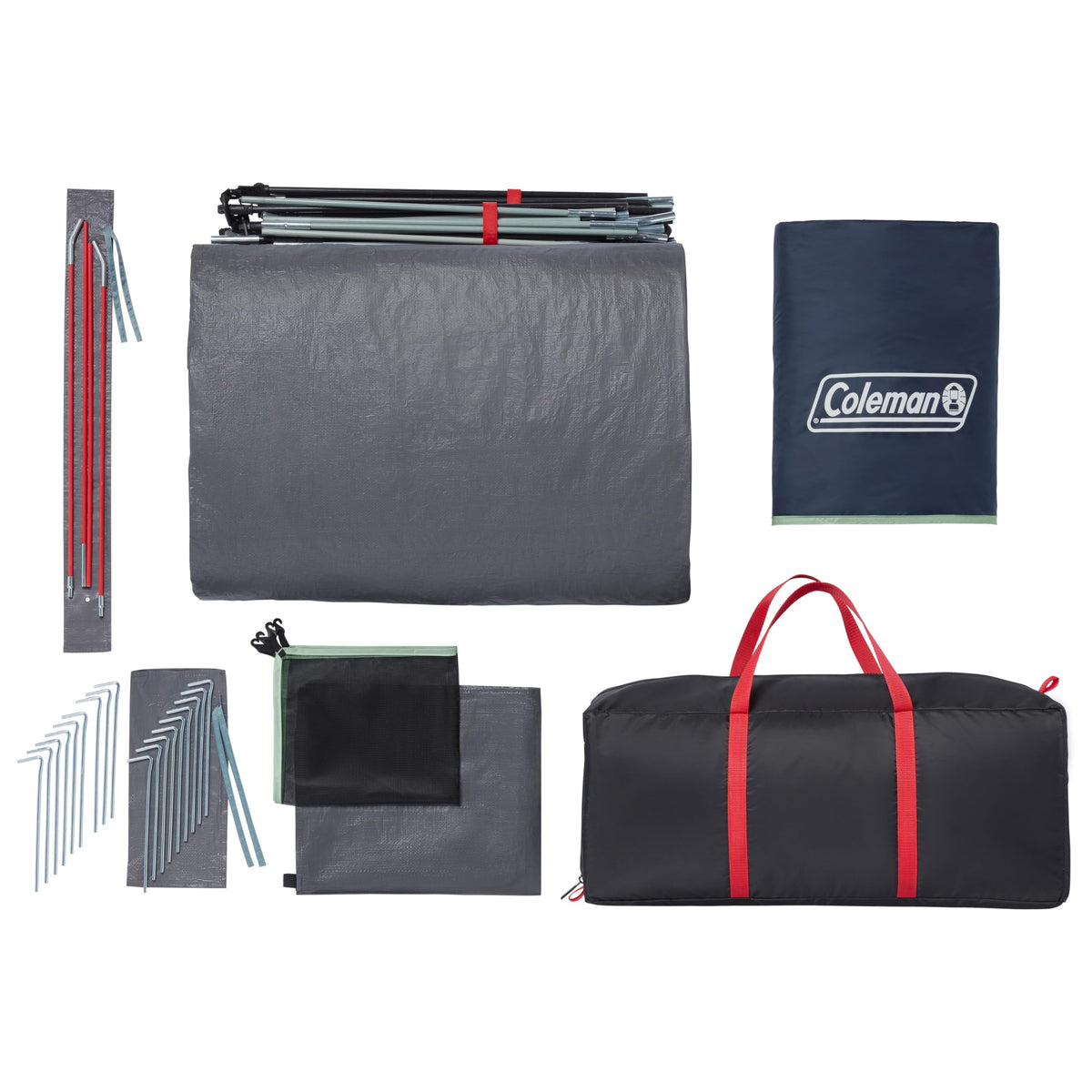 Large Family Tent with Rainfly & Carry Bag I127