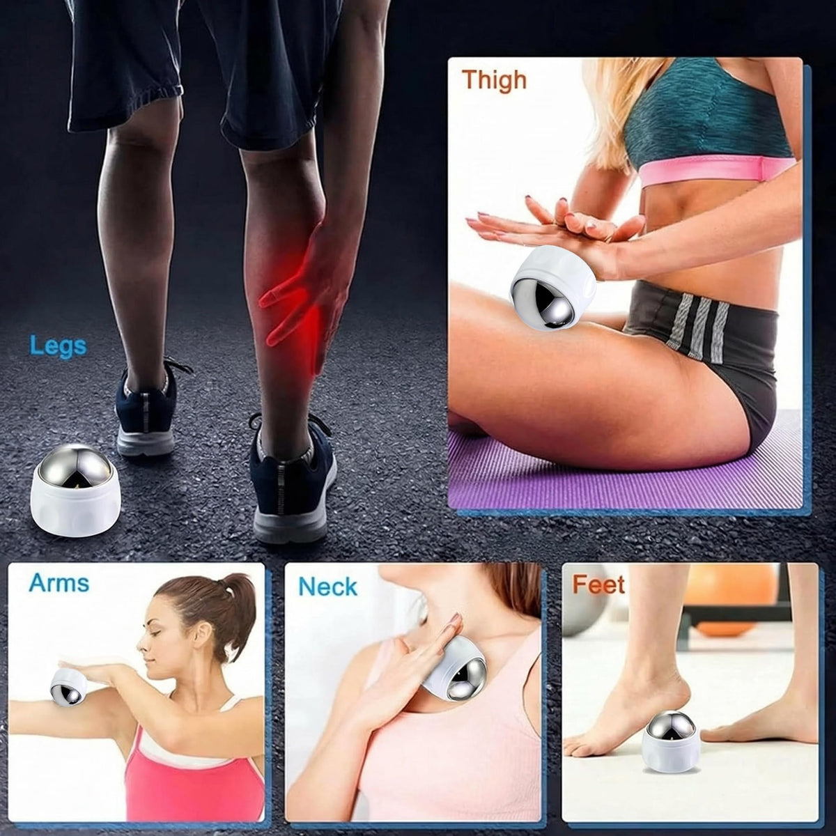 Ice Roller Ball Cold & Heat Therapy T968522