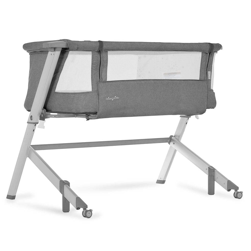 Grey Adjustable Height Bassinet & Bedside Sleeper X1768