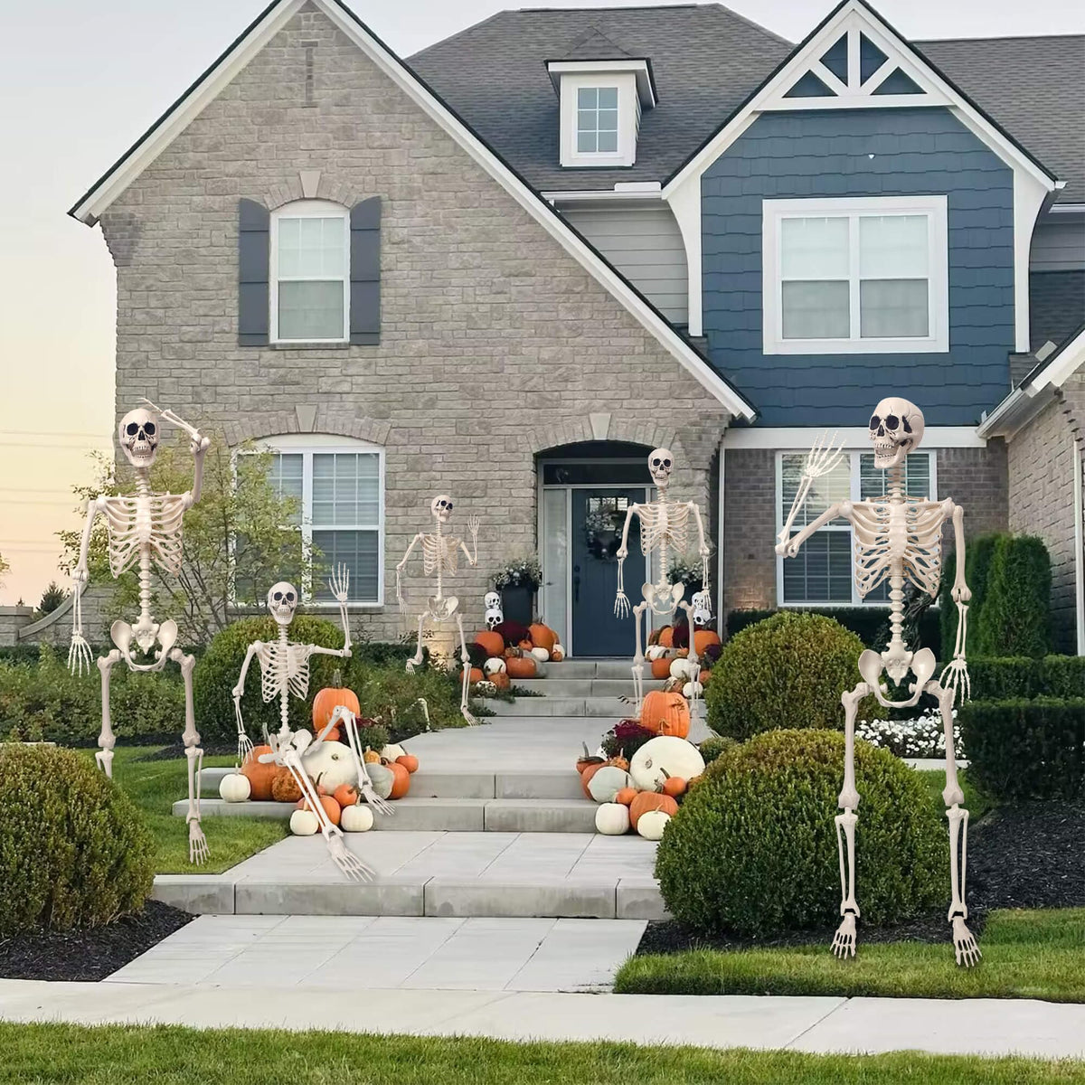 5.4Ft Movable Joints Plastic Skeleton Q269496