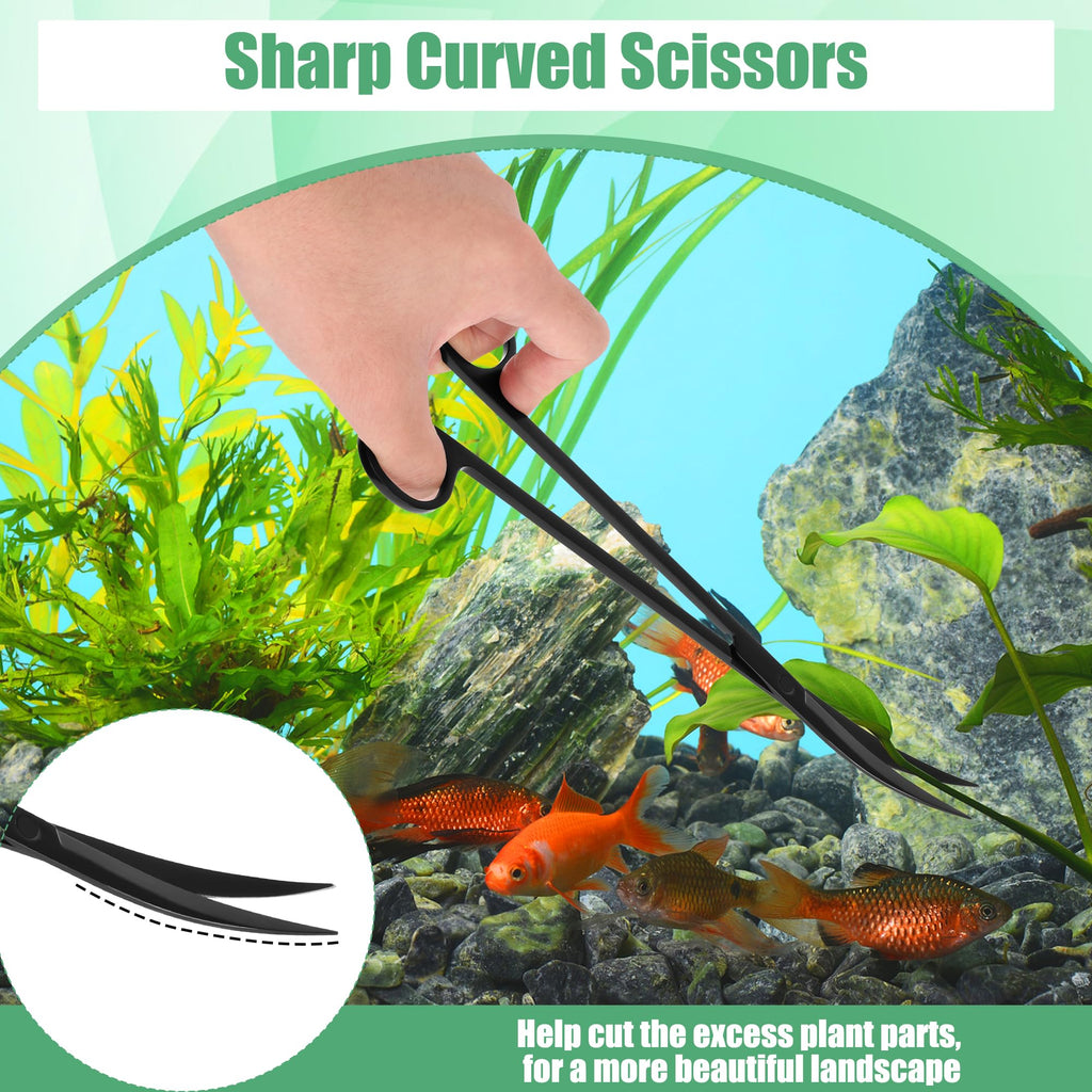 4 in 1 Stainless Steel Aquarium Aquascape Tools Kit B45821