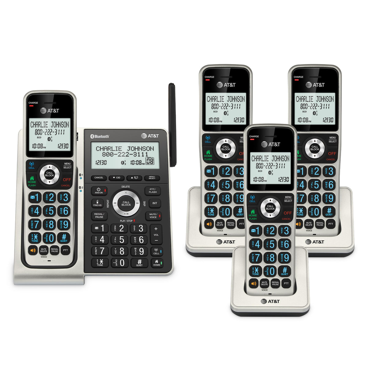 4-Handset Cordless Phone H336