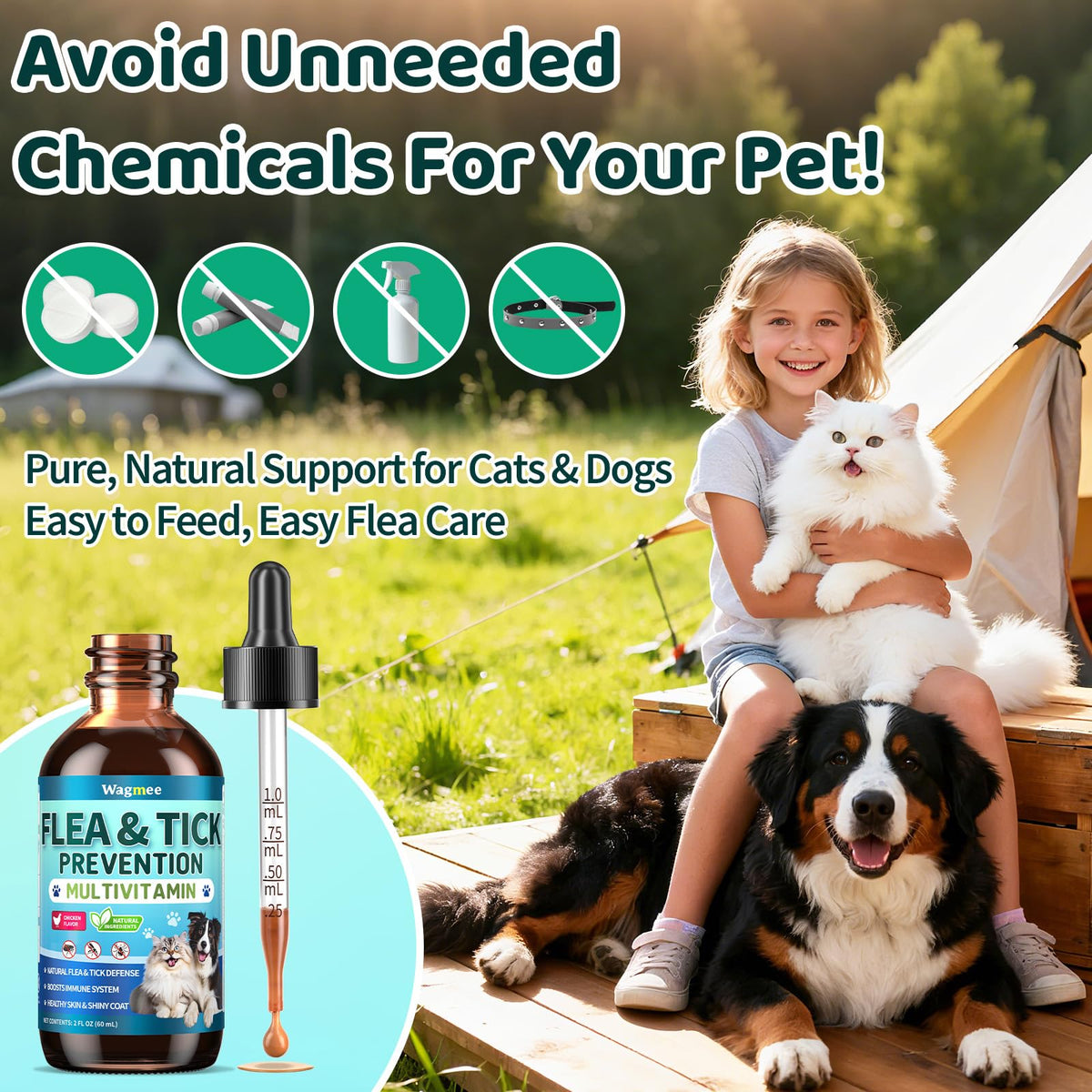 Flea and Tick Prevention for Dogs & Cats N5210