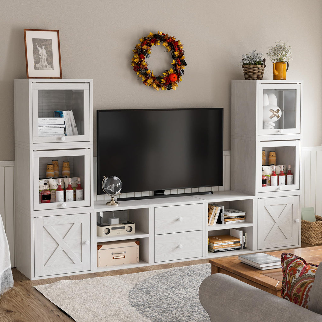 Pure White Cube Storage Organizer T5570