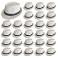 Panama Hats Short Brim 58cm Y7605