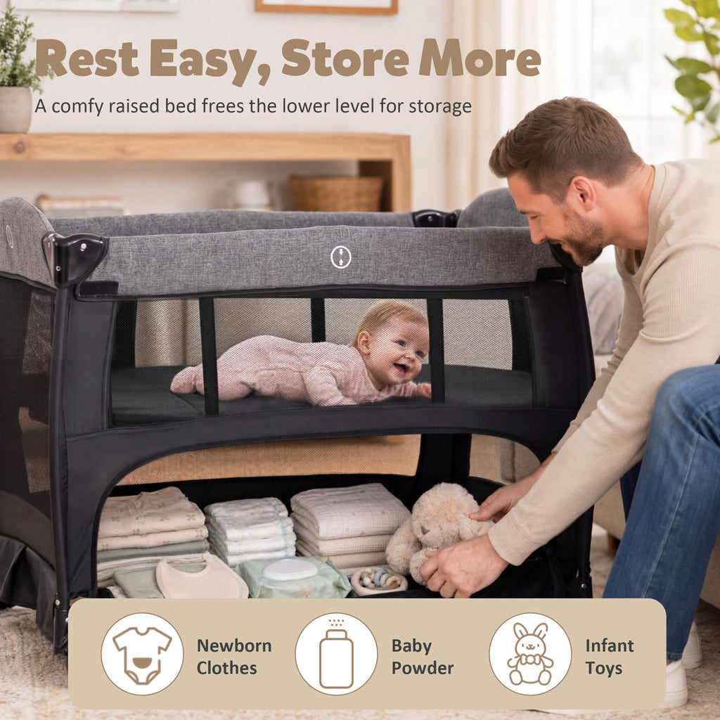 Baby Pack and Play with Bassinet N141