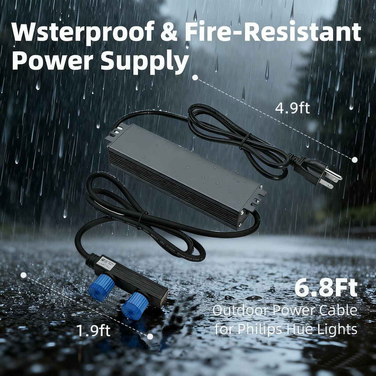 Weatherproof Power Supply for Outdoor Lighting R242459
