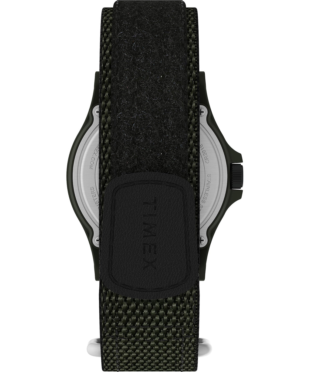 Black Fastwrap Cream Dial Green Case Watch N795