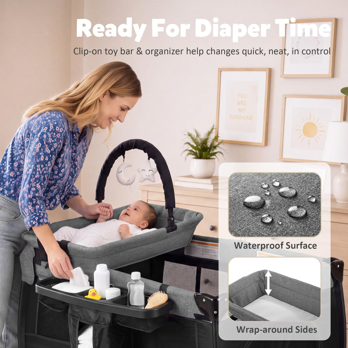 Baby Pack and Play with Bassinet N141
