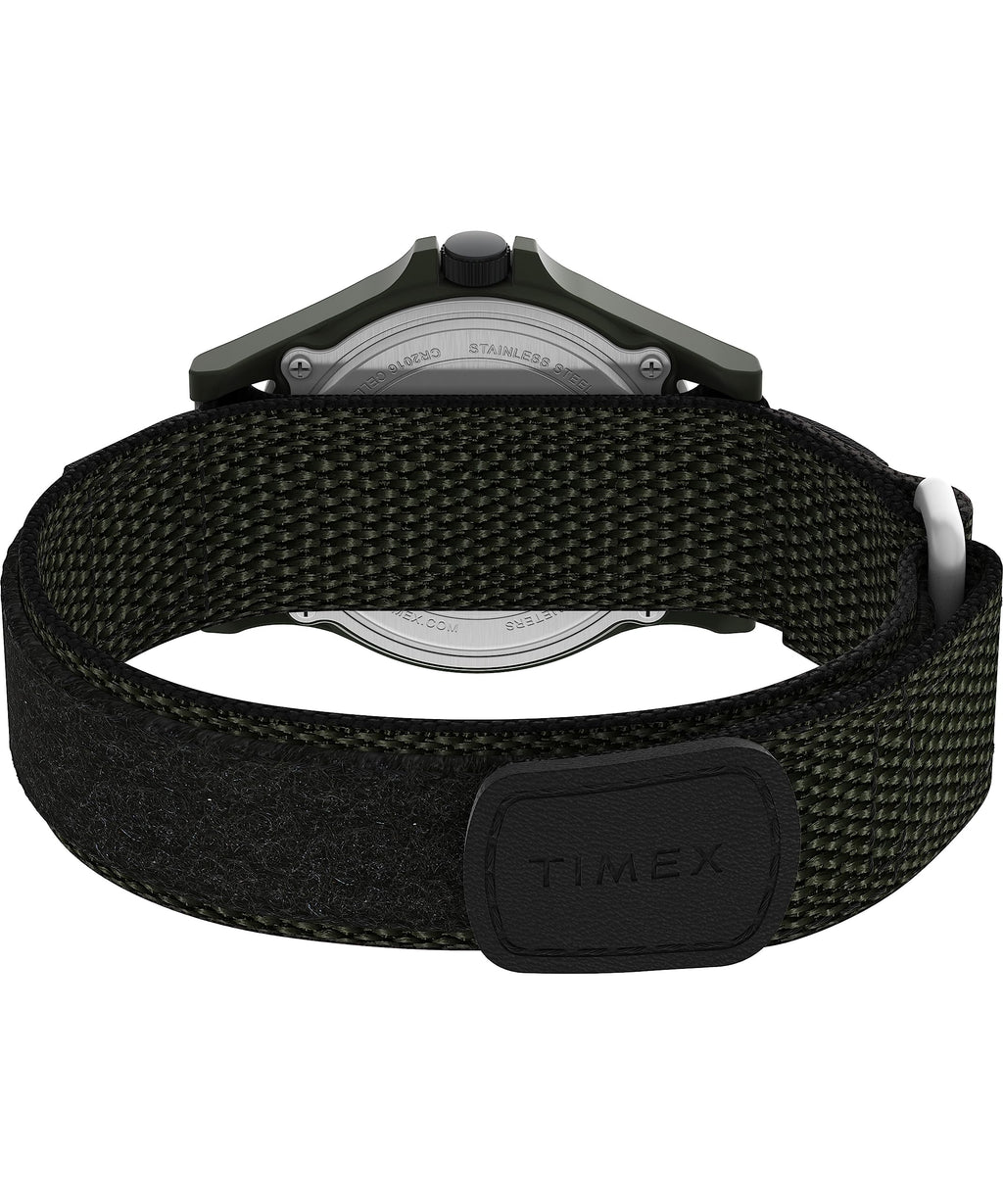 Black Fastwrap Cream Dial Green Case Watch N795