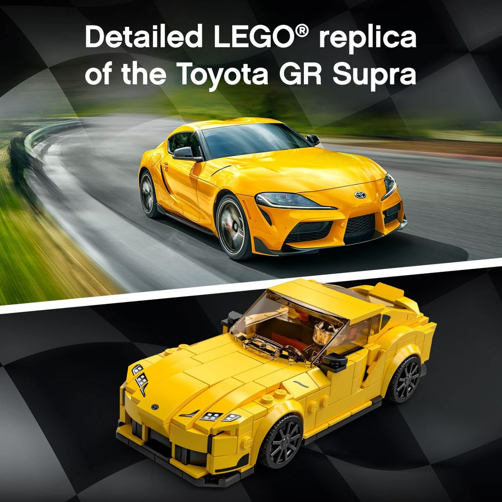 Sports Car Toy Building Set with Racing Driver Minifigure X9801