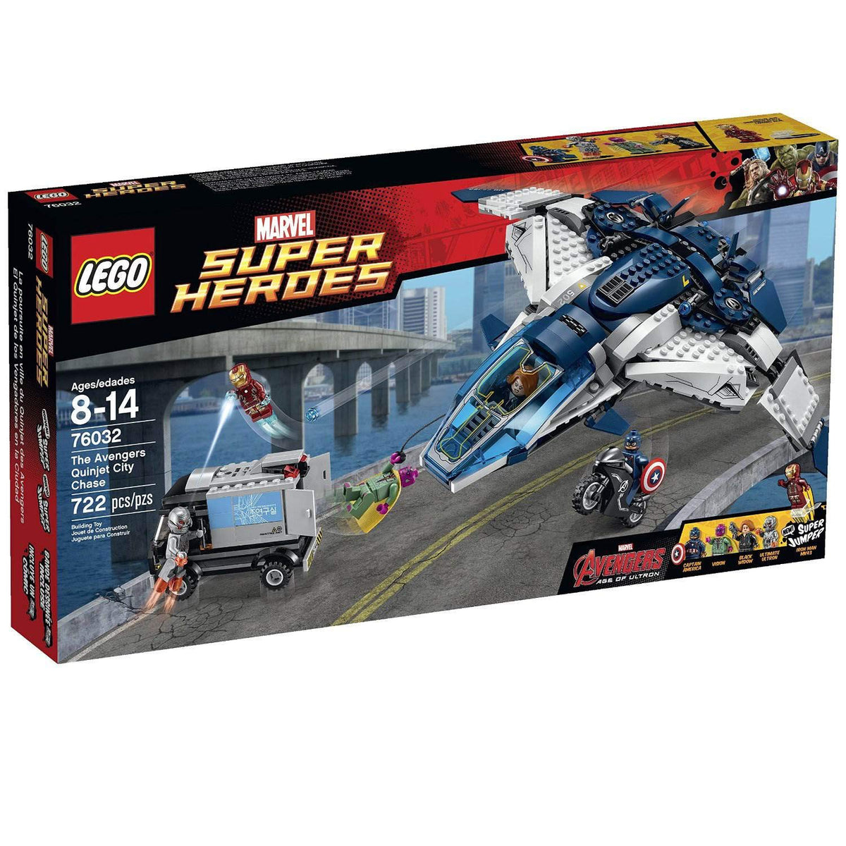 Superheroes Quinjet City Chase P970