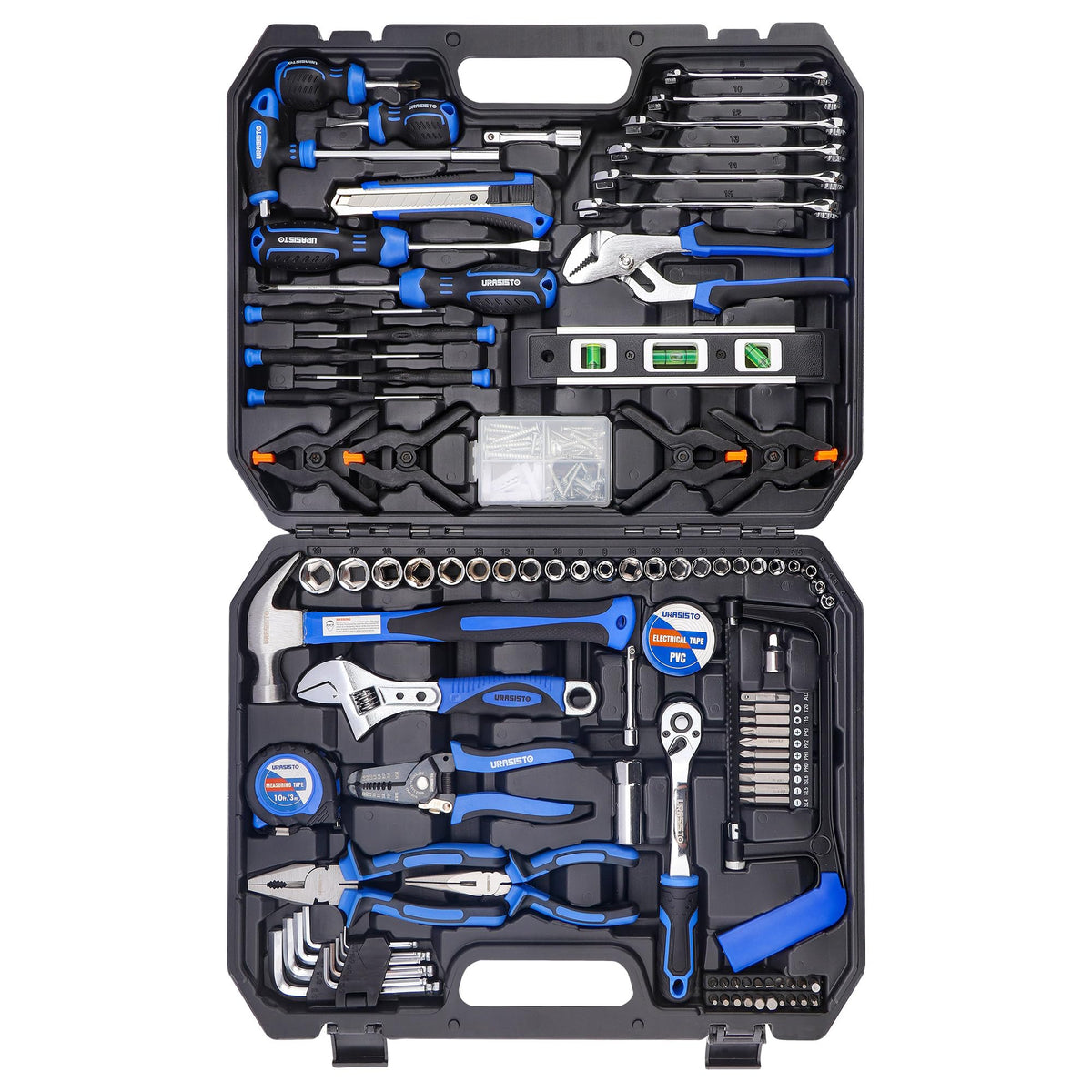168-Piece Socket Wrench Hand Tool Kit with Toolbox A58051