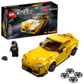 Sports Car Toy Building Set with Racing Driver Minifigure X9801