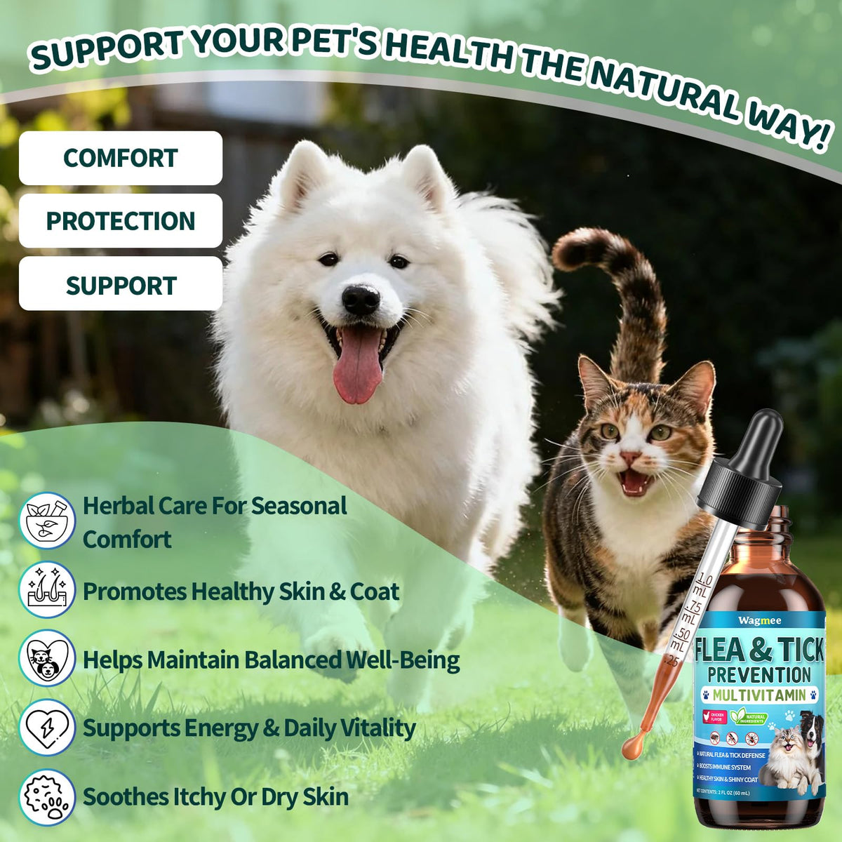 Flea and Tick Prevention for Dogs & Cats N5210