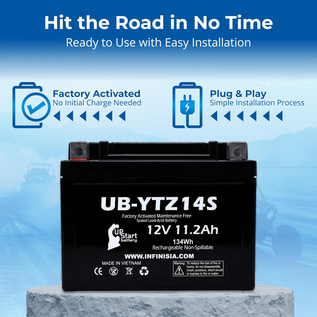 12V 11.2Ah Battery V125227