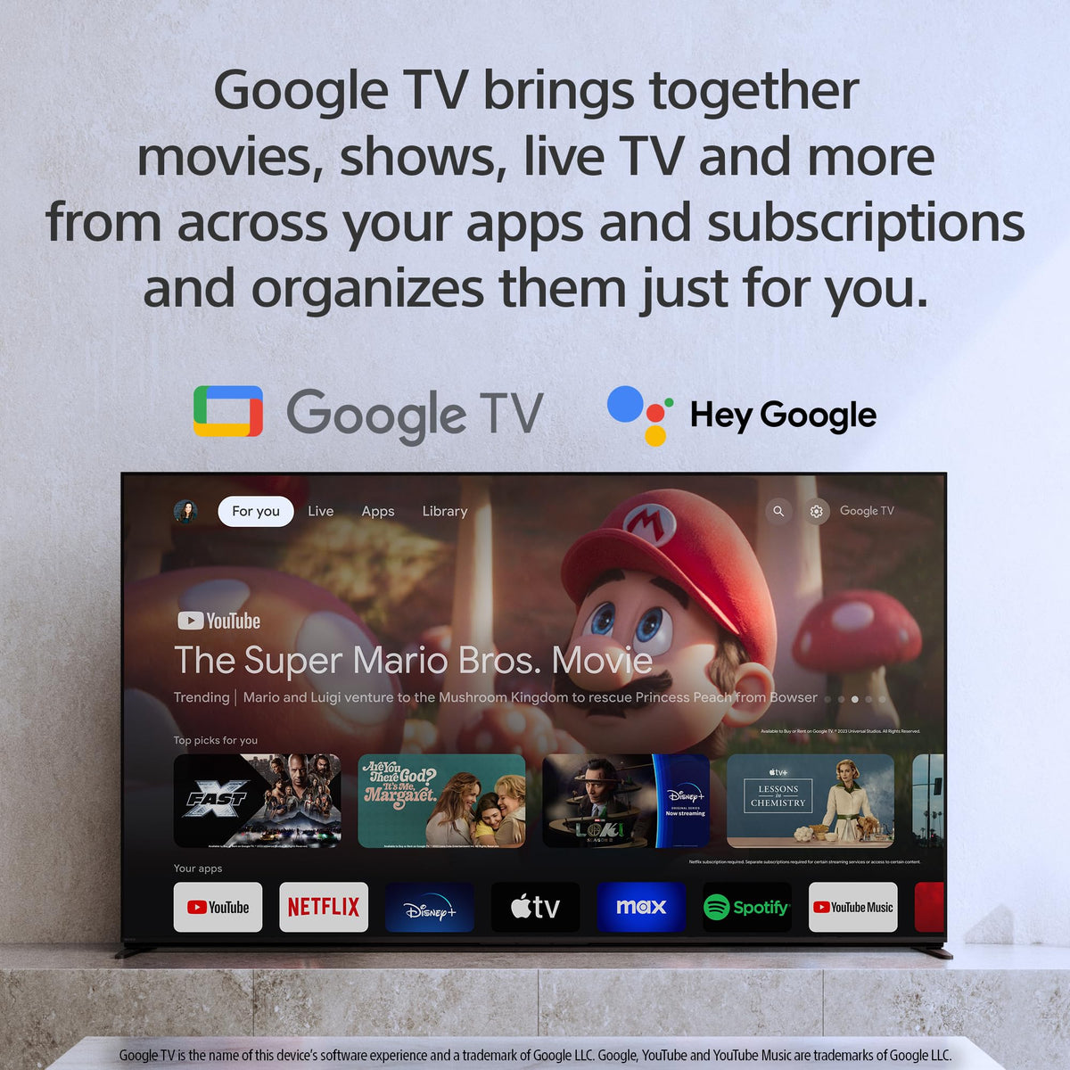 55 Inch OLED 4K HDR Smart Google TV Q62125