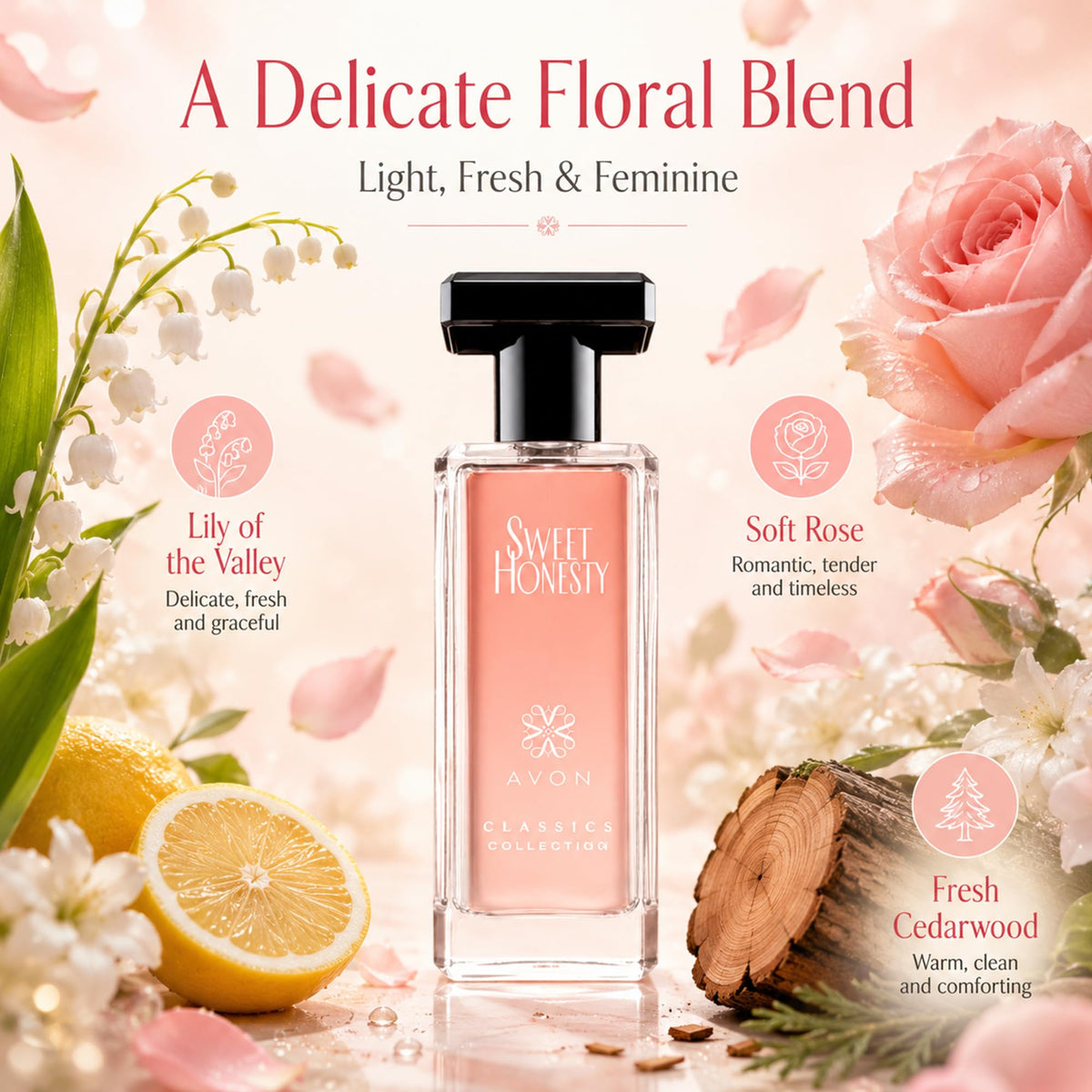 Sweet Honesty Fragrance 1.7 oz P9463
