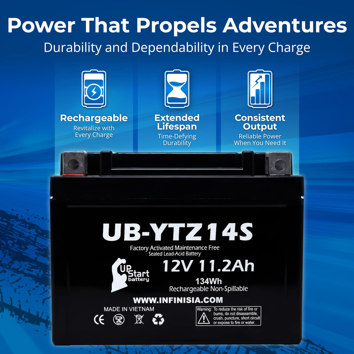 12V 11.2Ah Battery V125227