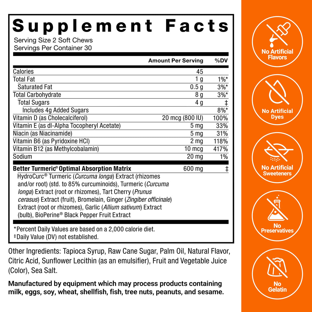 Turmeric Supplement O8720
